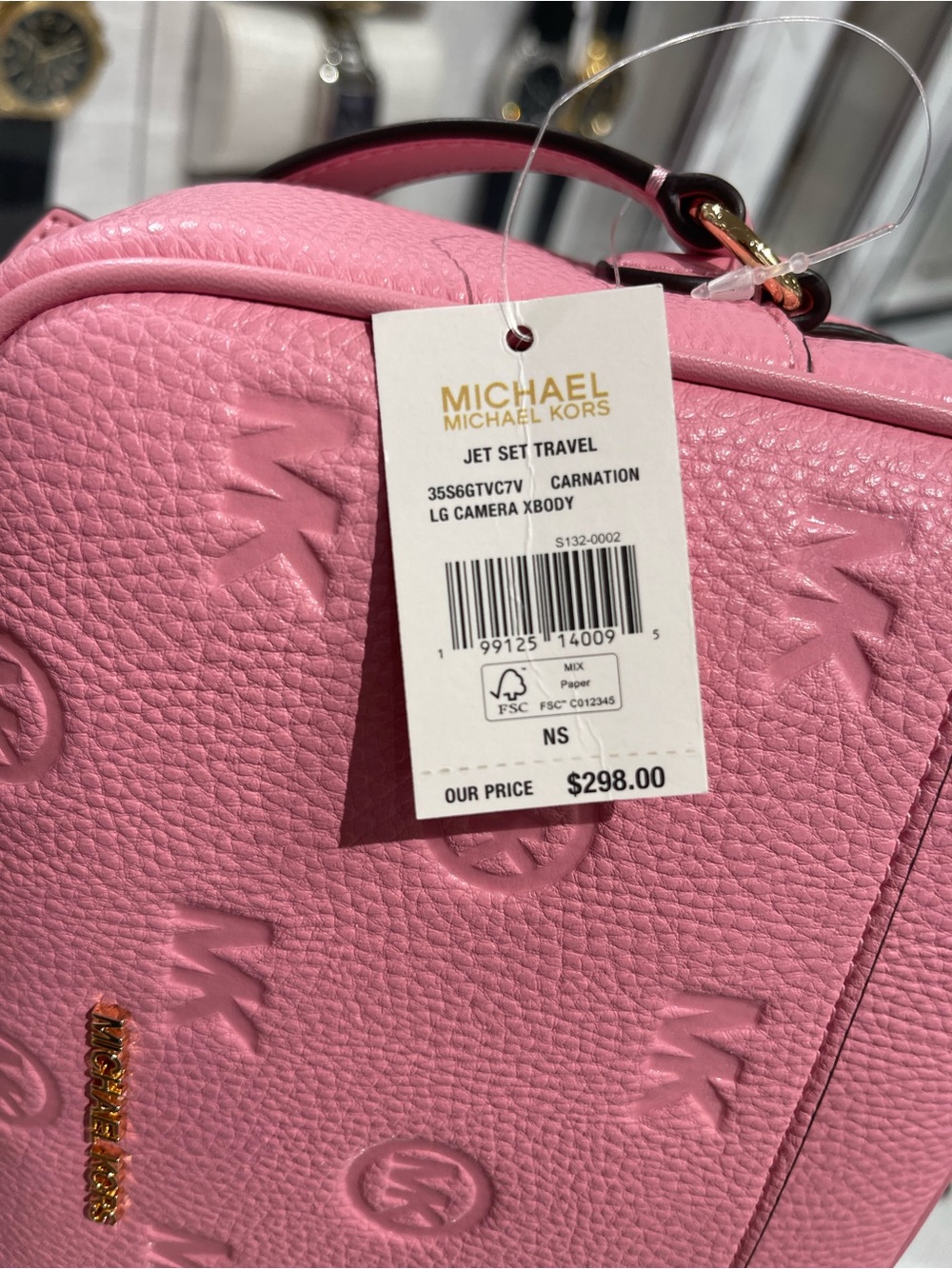 Michael Kors Jet Set Travel Lg Logo Debossed EW Camera Crossbody
Carnation
NWT - Picture 12 of 16